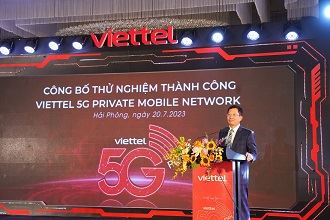 Viettel thử nghiệm thành công mạng 5G PMN cho nhà máy Pegatron tại Hải Phòng